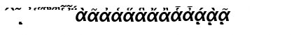 Download GreekSansAncientSSK BoldItalic Font Uppercase Preview
