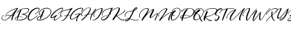 Download Purple Pen Regular Font Uppercase Preview