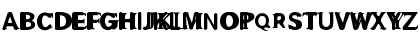 Download GrossAkzidentFucked Regular Font Uppercase Preview