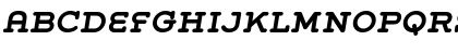 Download Grover Slab Bold Italic Font Uppercase Preview