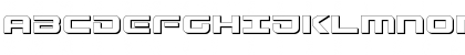 Download Gunship Shadow Shadow Font Uppercase Preview