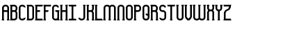 Download Gyneric BRK Regular Font Uppercase Preview