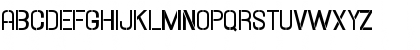 Download Hallandale Stencil Bold SC JL Regular Font Uppercase Preview