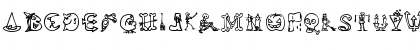Download Halloween Match Tryout Font Uppercase Preview