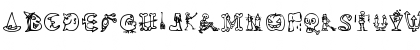 Download Halloween Match Regular Font Uppercase Preview