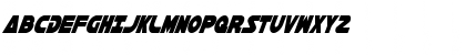 Download Han Solo Condensed Italic Condensed Italic Font Uppercase Preview