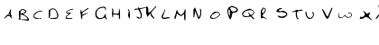 Download Hand Writing Regular Font Uppercase Preview