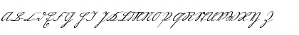 Download Handwriting1800 normal Font Uppercase Preview