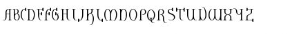 Download hane Regular E. Font Uppercase Preview