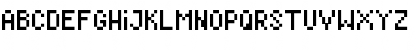 Download RevMiniPixel Regular Font Uppercase Preview