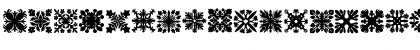 Download Hawaiian Quilt2 Regular Font Uppercase Preview