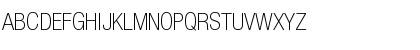 Download HeaveneticaCond3 ThinSH Font Uppercase Preview