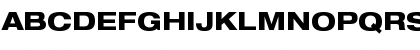 Download HeaveneticaExtd8 HvySH Font Uppercase Preview