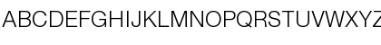 Download Helvetica-Light Regular Font Uppercase Preview