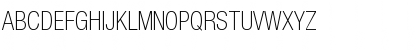 Download HelveticaNeue LT 37 ThinCn Regular Font Uppercase Preview