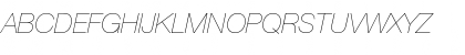 Download Helvetica Neue LT Com 26 Ultra Light Italic Font Uppercase Preview