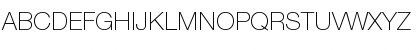 Download Helvetica Neue LT Com 35 Thin Font Uppercase Preview