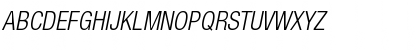 Download Helvetica Neue LT Com 47 Light Condensed Oblique Font Uppercase Preview
