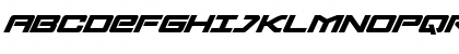 Download Sabre Shark Bold Semi-Condensed Bold Semi-Condensed Font Uppercase Preview