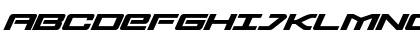 Download Sabre Shark Semi-Bold Semi-Expanded Semi-Bold Semi-Expanded Font Uppercase Preview