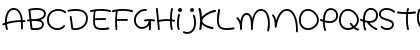 Download HoneyLight Regular Font Uppercase Preview