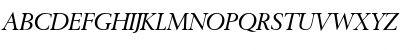 Download I772-Roman Italic Font Uppercase Preview