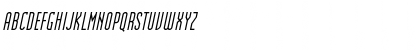Download Industrial Oblique Font Uppercase Preview
