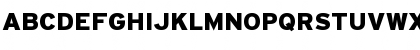 Download Interstate Mono - Blk Regular Font Uppercase Preview