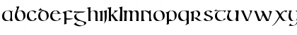 Download IrishUnciAlphabet Regular Font Uppercase Preview