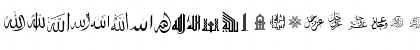 Download Islamic Art A Regular Font Uppercase Preview