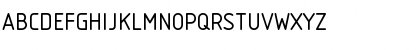 Download Isonorm Becker Regular Font Uppercase Preview