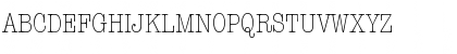 Download AmericanTypewriter LT LightCnA Regular Font Uppercase Preview
