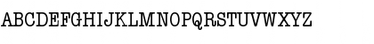 Download AmericanTypew LH Med Cond Font Uppercase Preview