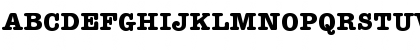 Download ITCAmericanTypewriter Bold Font Uppercase Preview