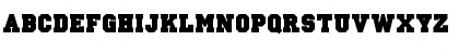 Download Ivy League Solid Regular Font Uppercase Preview