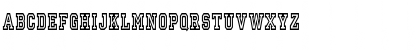 Download IvyLeagueCondensedOutline Regular Font Uppercase Preview