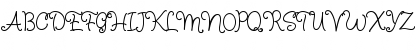 Download Jelly Bean Regular Font Uppercase Preview