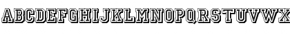 Download JerseyLetters Regular Font Uppercase Preview