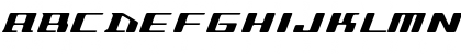 Download Jetliner Italic Font Uppercase Preview