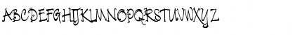Download Poluno Simple Regular Font Uppercase Preview