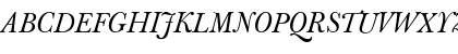 Download JohnBaskerville Italic Font Uppercase Preview