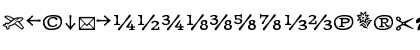 Download JournalUltraFractions Regular Font Uppercase Preview