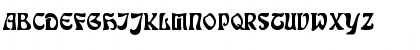 Download Jugendstil Regular Font Uppercase Preview