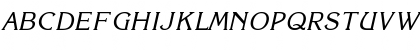 Download Katrina Italic Font Uppercase Preview