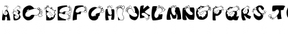 Download KICK!!!!! Regular Font Uppercase Preview