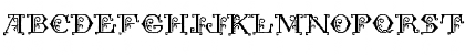Download Kingthings Embroidery Regular Font Uppercase Preview