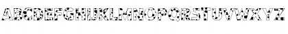 Download KolSpotted Regular Font Uppercase Preview