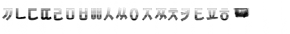 Download KoreanGradiantSSK Regular Font Uppercase Preview
