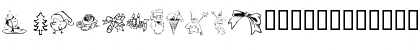 Download KR Christmas Jewels 2005 3 Regular Font Uppercase Preview