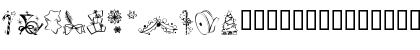 Download KR Christmas Jewels 2005 5 Regular Font Uppercase Preview